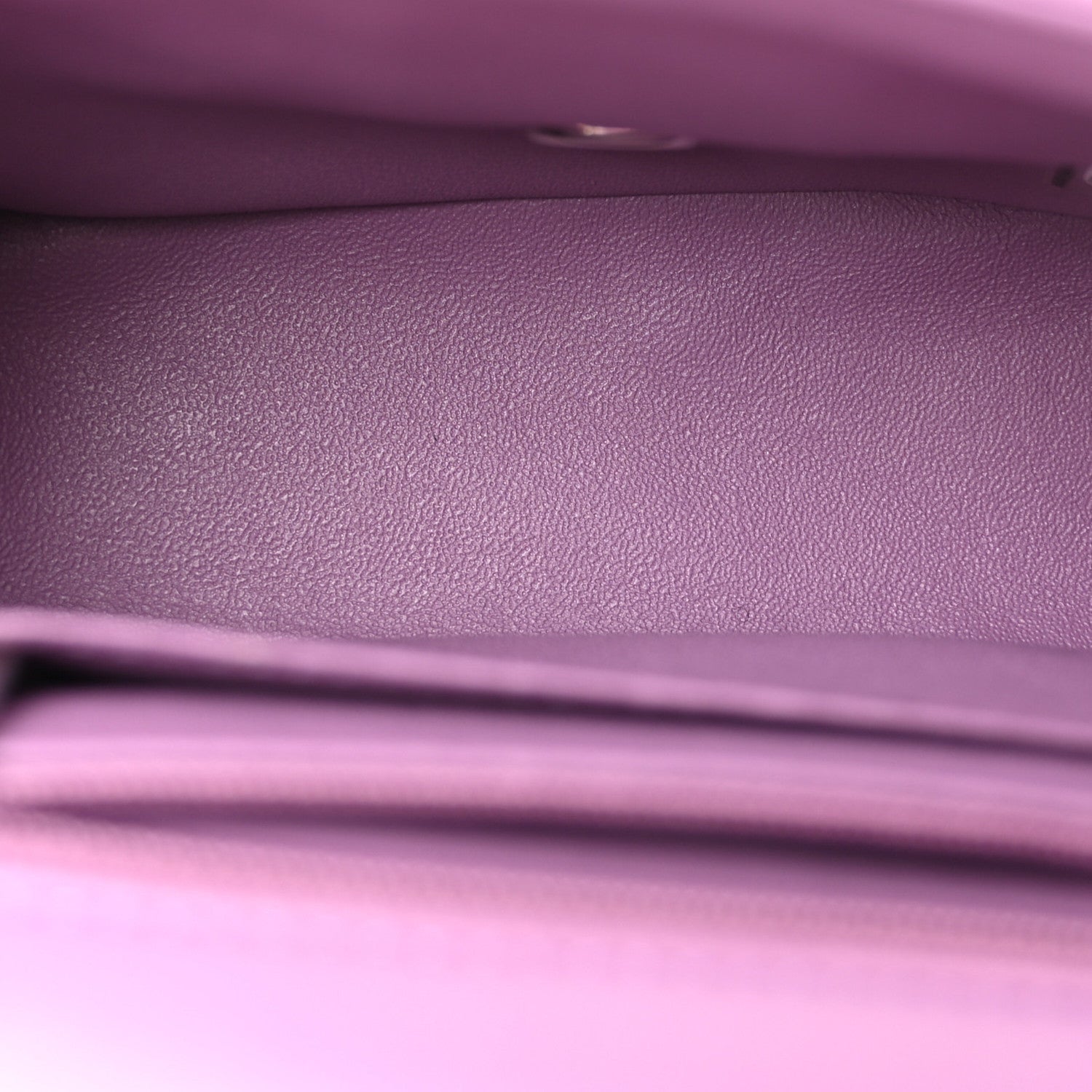 Chanel Lambskin Quilted Mini Square Flap Purple