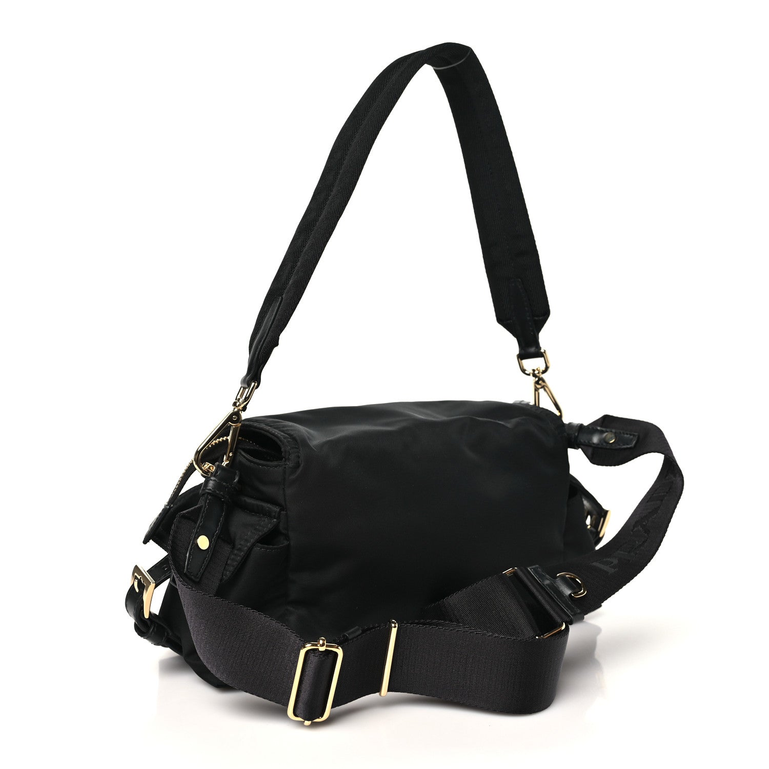 Prada Re-Nylon Medium Explore Shoulder Bag Black