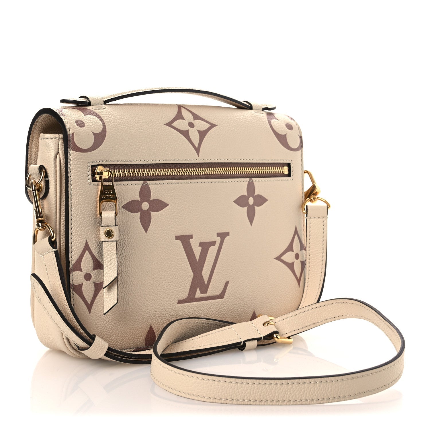 Louis Vuitton Empreinte Monogram Giant Pochette Metis Creme Bois De Rose