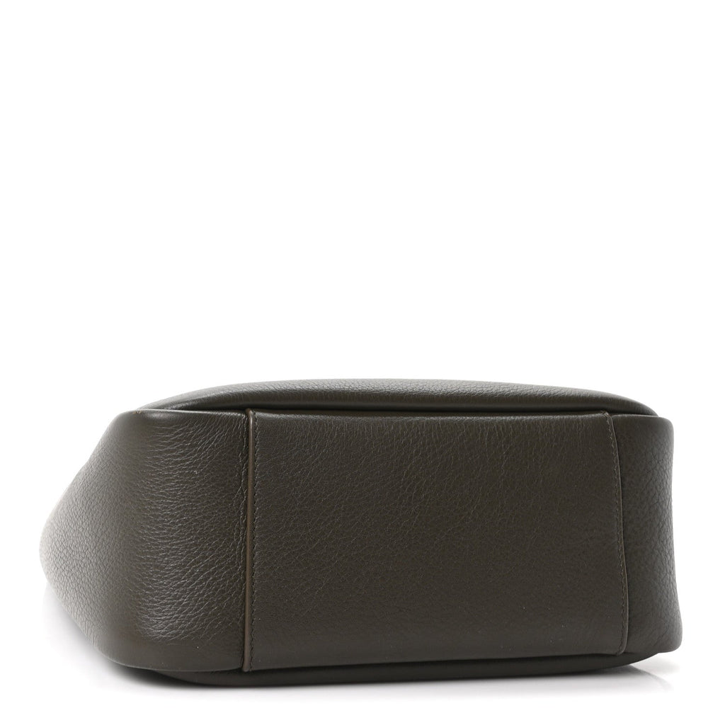 Saint Laurent Smooth Calfskin Small Le 5 A 7 Soft Hobo Light Musk