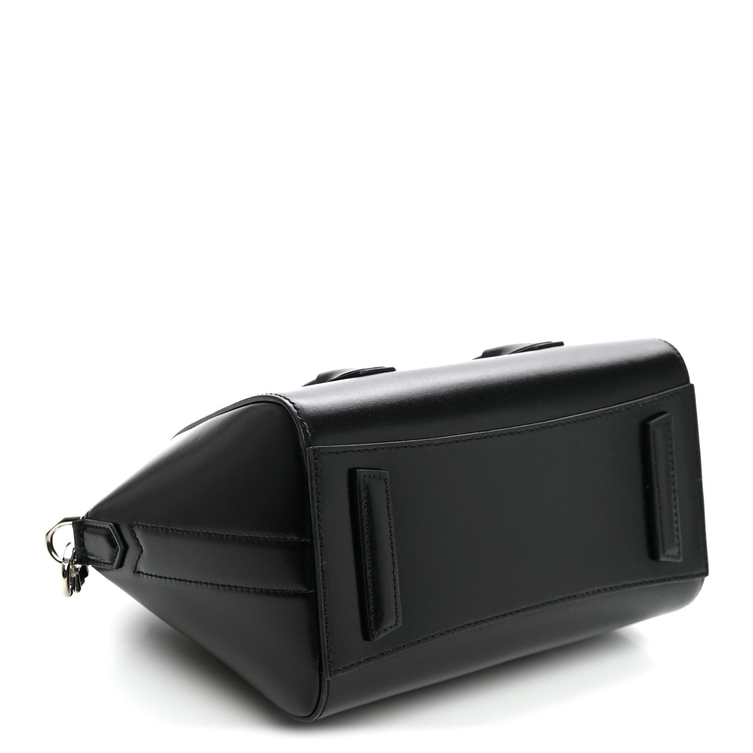 Givenchy Box Calfskin Mini Lock Antigona Shoulder Bag Black