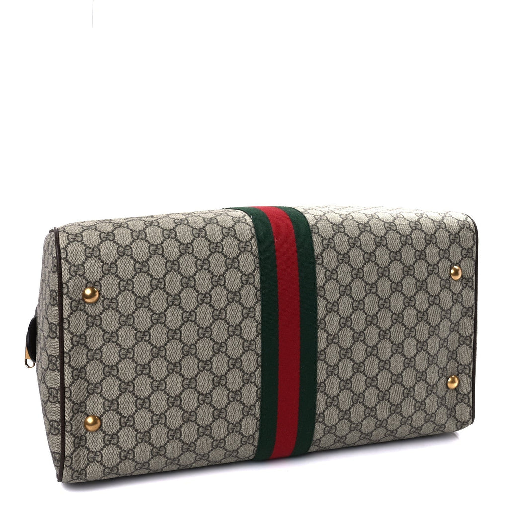 Gucci Savoy Large GG Canvas Duffle Bag