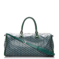 Goyard Croisiere 35 Vert - 3/4 front view