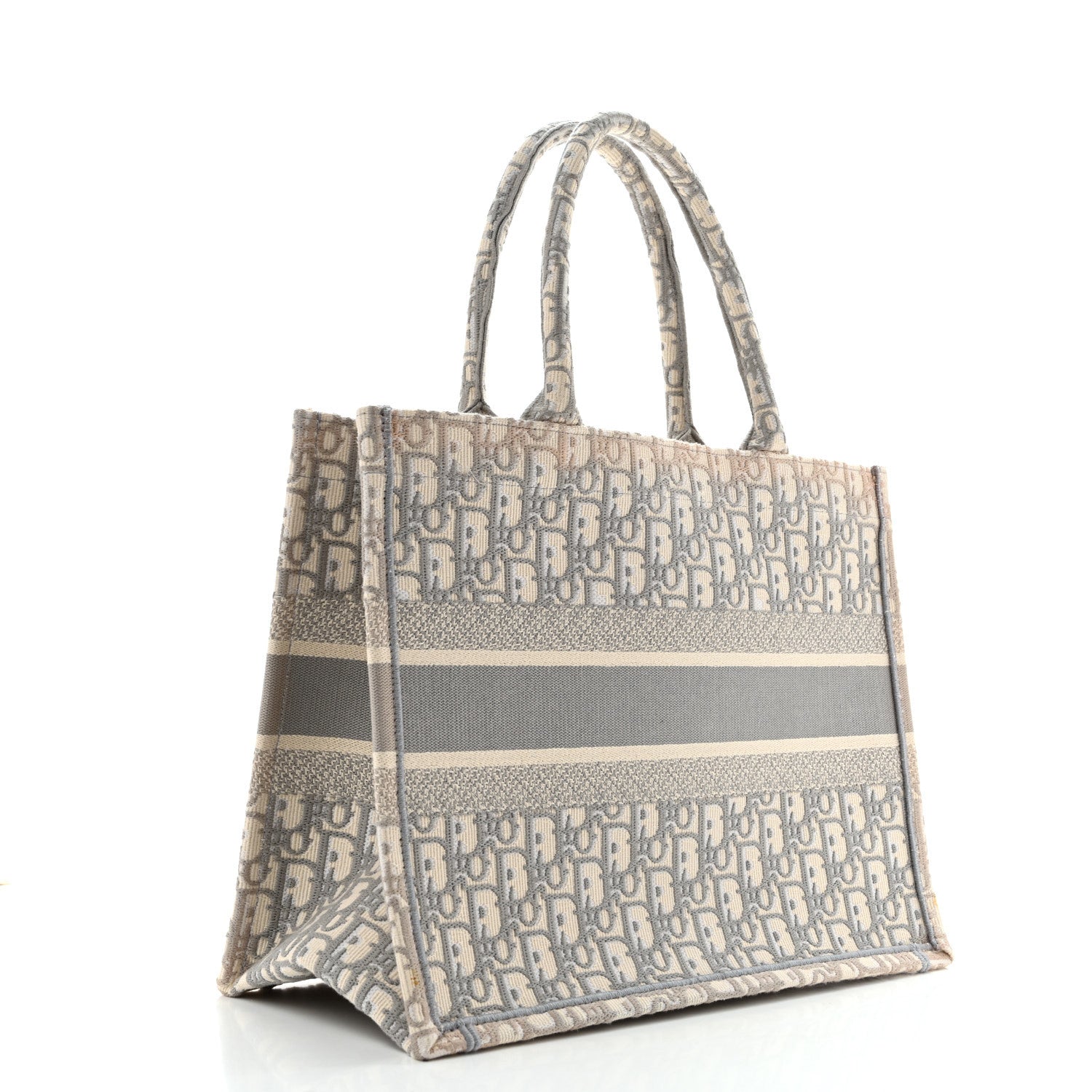 Dior Oblique Medium Book Tote Grey