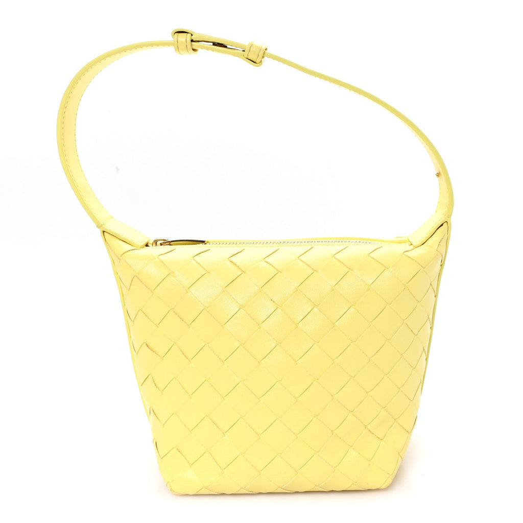 Bottega Veneta Nappa Intrecciato Mini Wallace Buttercup