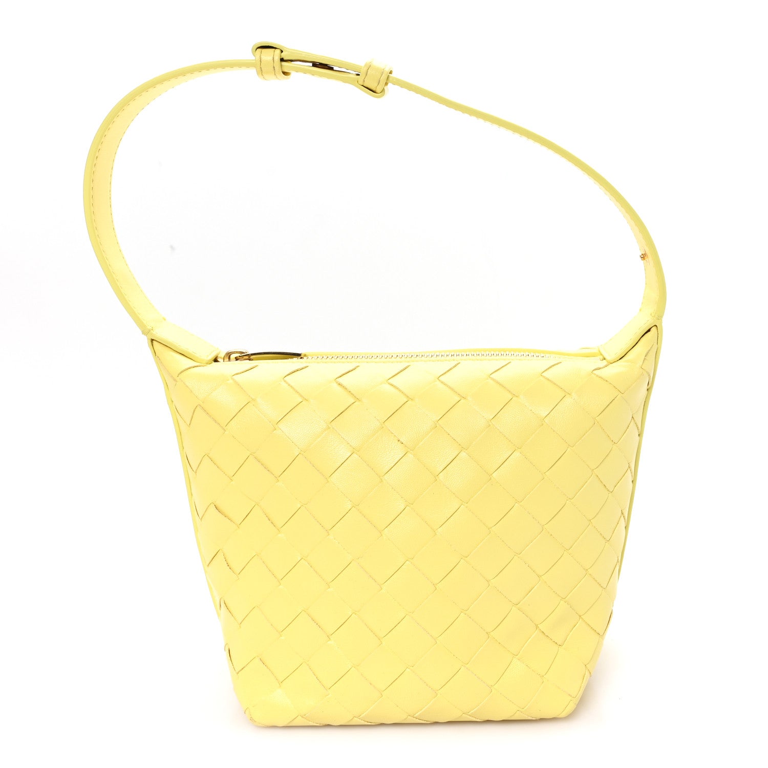 Bottega Veneta Nappa Intrecciato Mini Wallace Buttercup