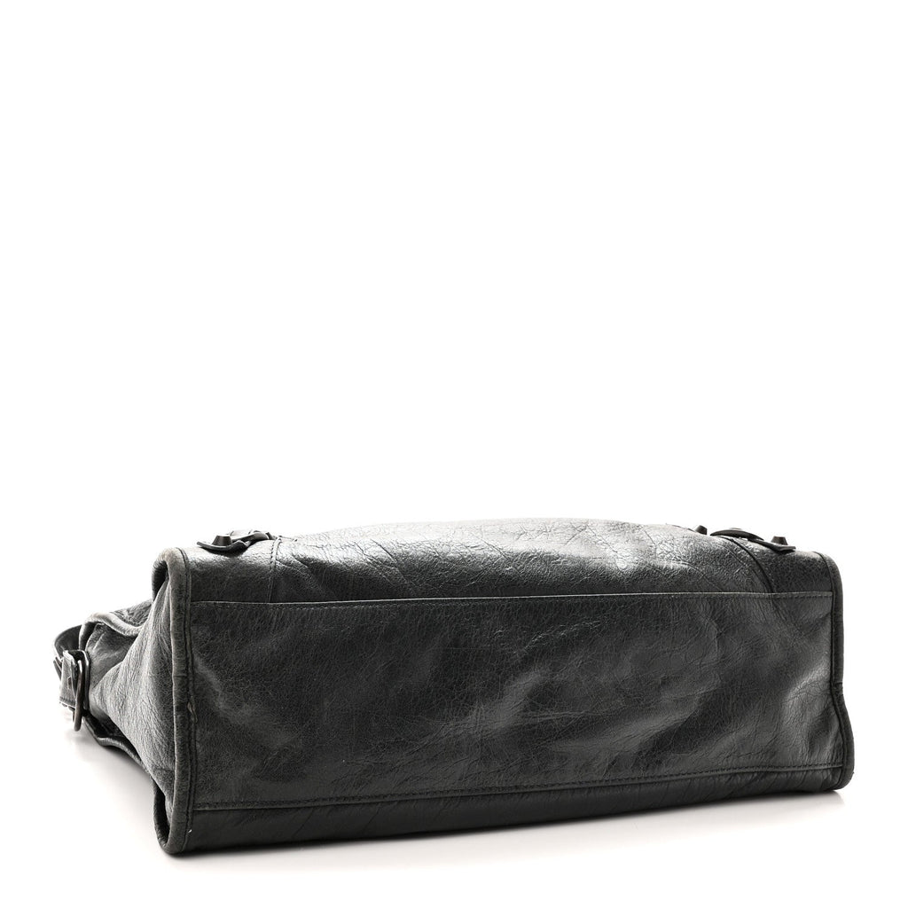 Balenciaga Agneau Classic Hardware City Anthracite