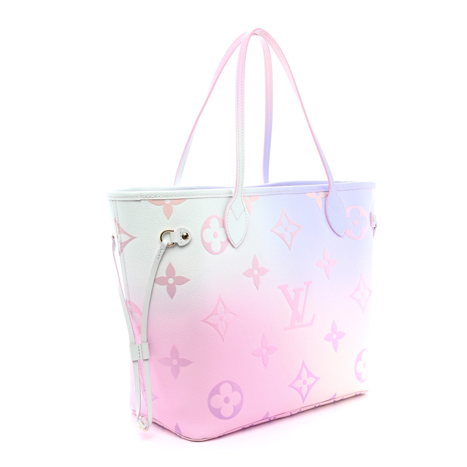 Louis Vuitton Monogram Giant Spring In The City Neverfull MM Sunrise Pastel
