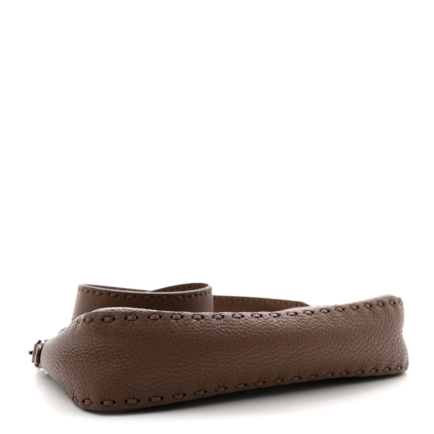 Fendi Cuoio Roma Sellerissima Nappa Sintetica Tape Stitch Baguette Fettuccia