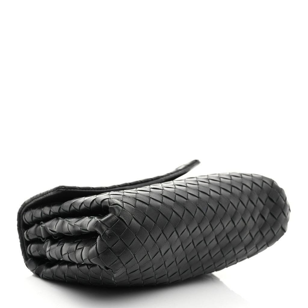Bottega Veneta Fold Clutch - side folded view