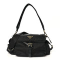 Prada Re-Nylon Medium Explore Shoulder Bag Black