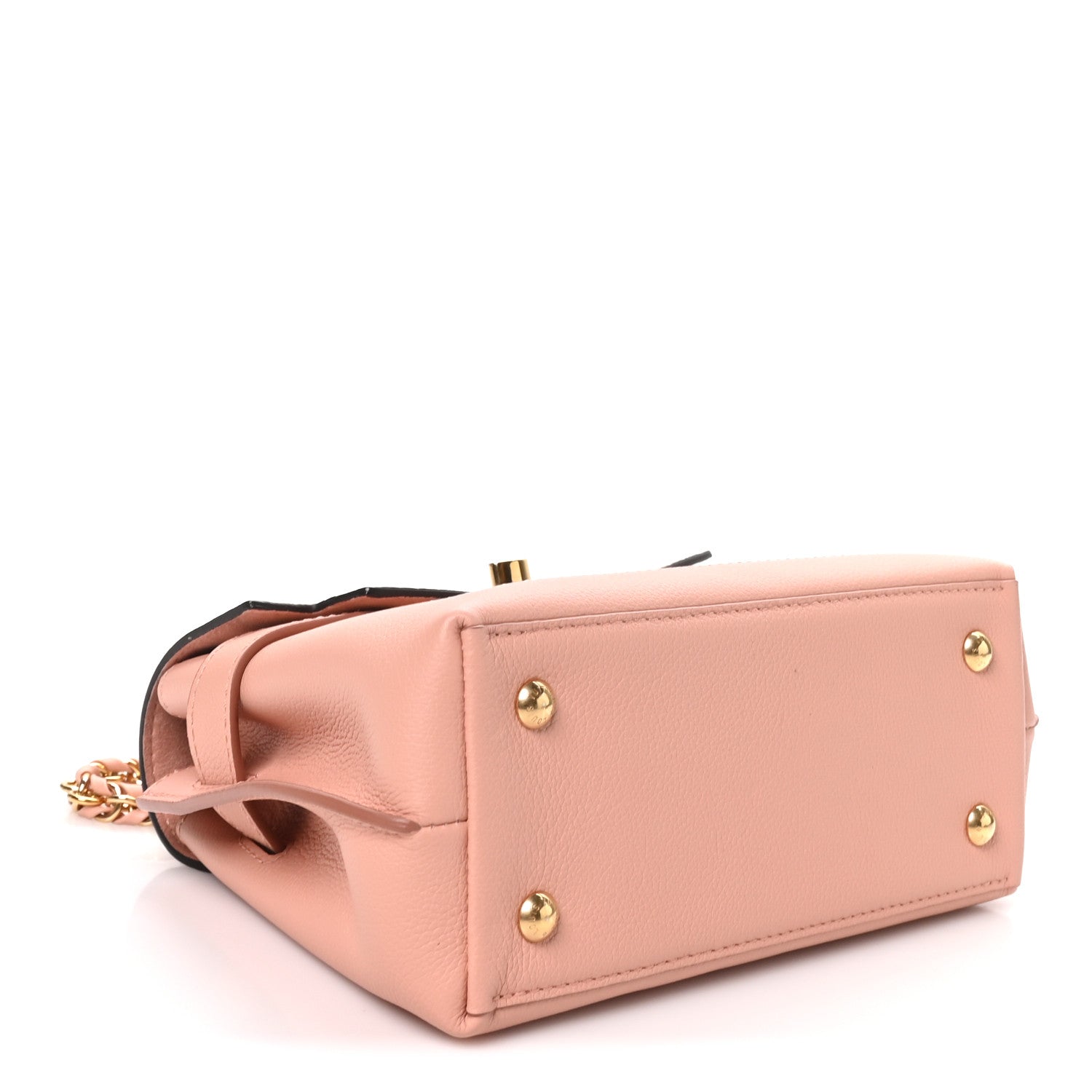 Louis Vuitton Soft Calfskin Mini Lockme Ever Rose Trianon Quartz