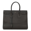 Saint Laurent Grained Calfskin Large Sac de Jour Carryall Earth