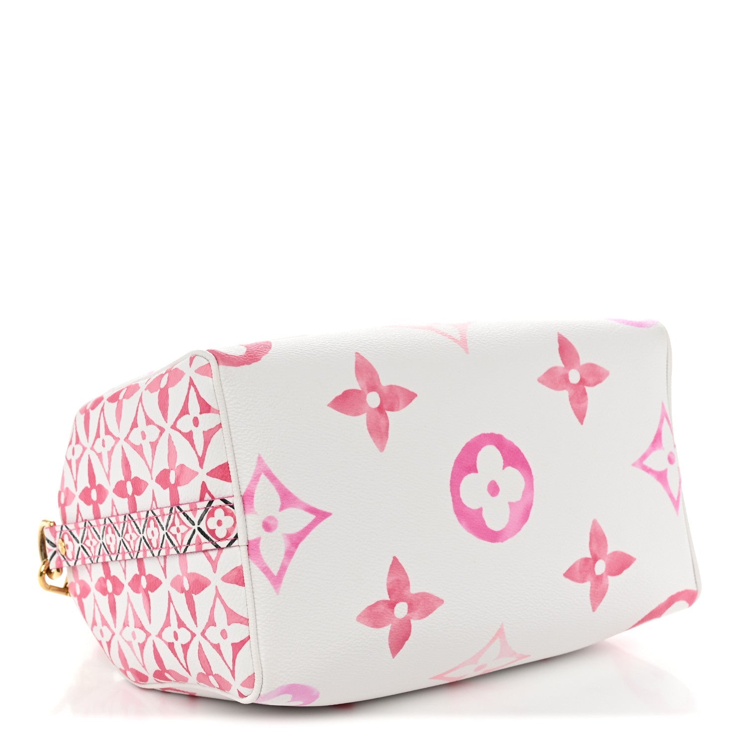 Louis Vuitton Monogram Giant By The Pool 2.0 Speedy Bandouliere 25 Rose