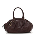 Gucci Guccissima Medium Sukey Boston Chocolate