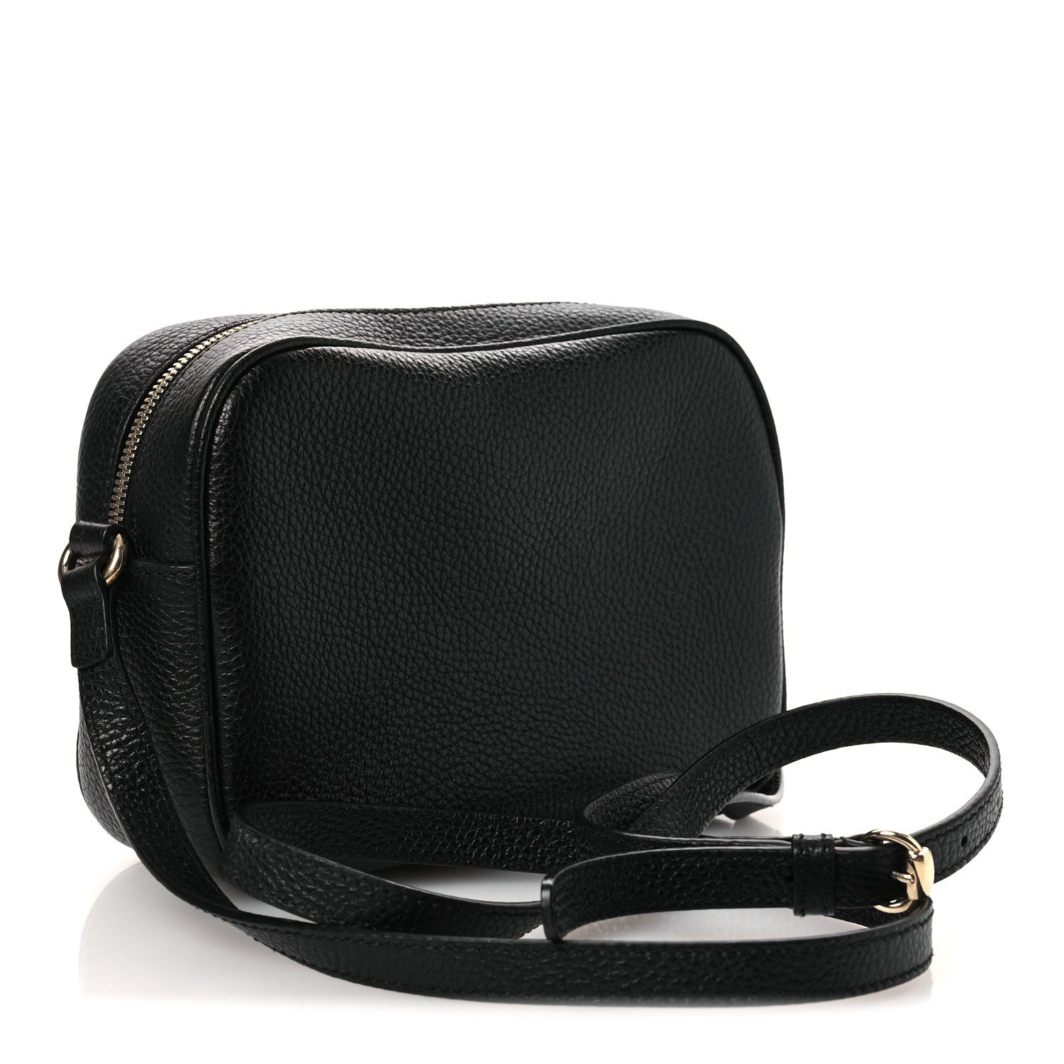 Gucci Pebbled Calfskin Small Soho Disco Bag Black