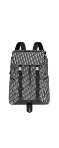 Dior Explorer Backpack Oblique Jacquard beige black - front view