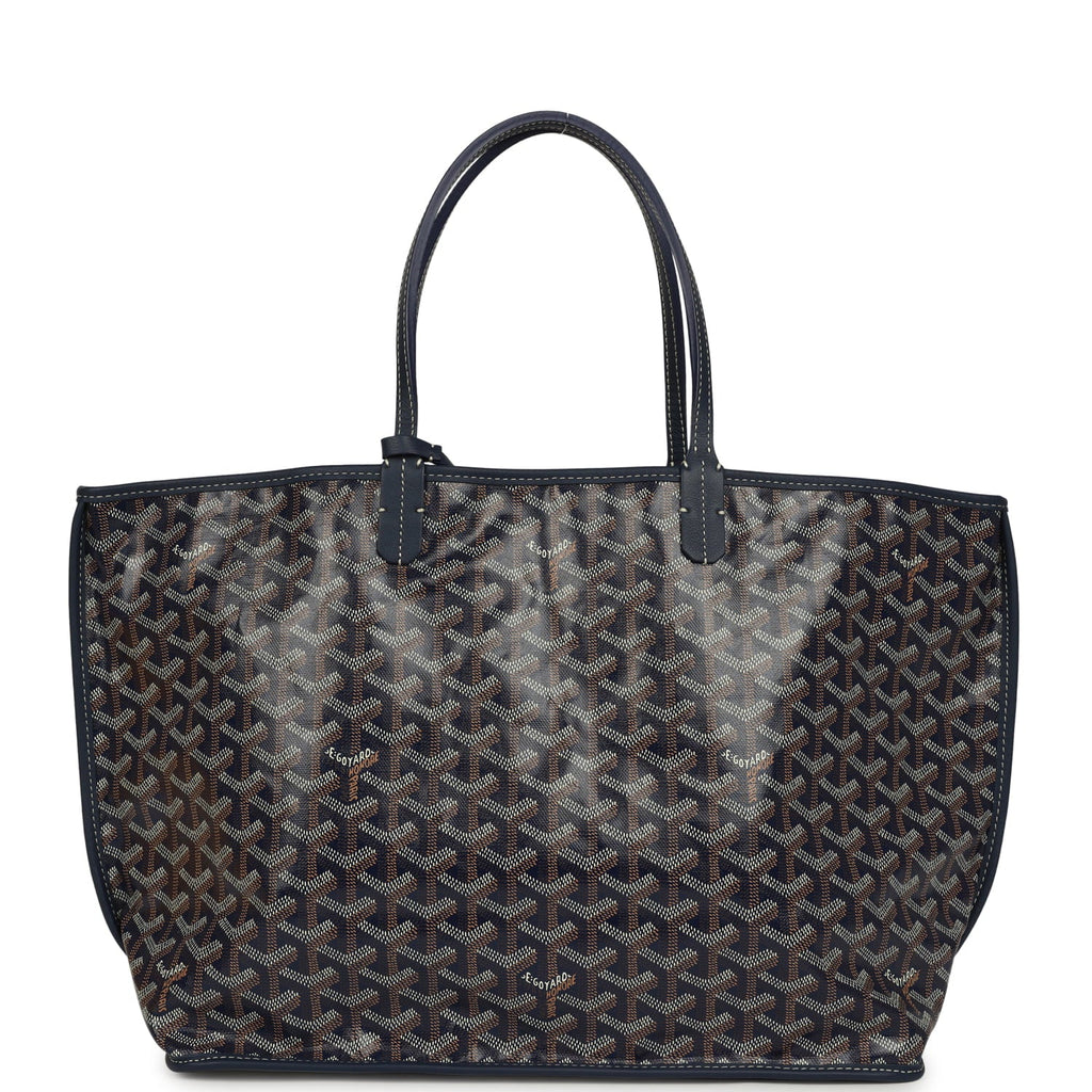 Goyard Anjou PM Reversible Tote — Navy