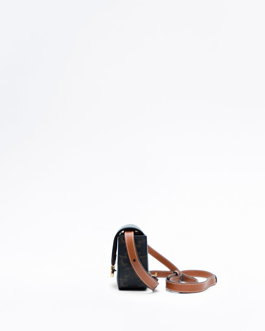 Celine Triomphe Canvas Mini Bag - Side view