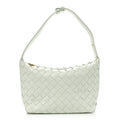 Bottega Veneta Calfskin Nappa Intrecciato Mini Wallace Glacier Muse