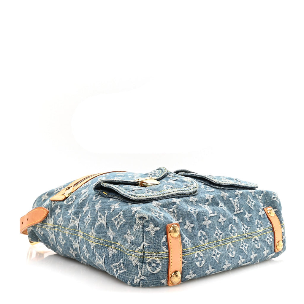 Louis Vuitton Denim Baggy GM Blue