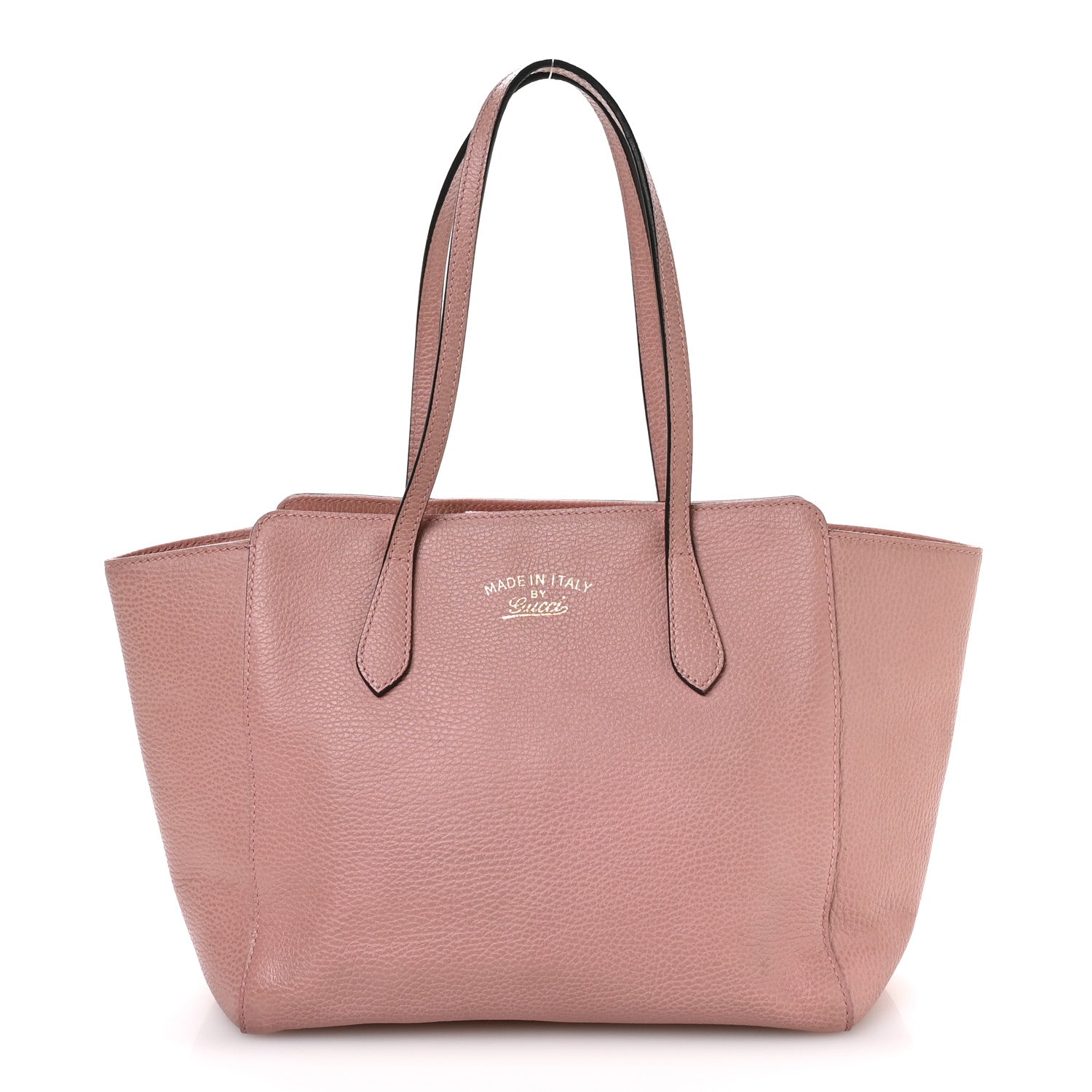 Gucci Dollar Calfskin Small Swing Tote Soft Pink