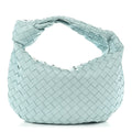 Bottega Veneta Nappa Intrecciato Teen Jodie Hobo Teal Washed