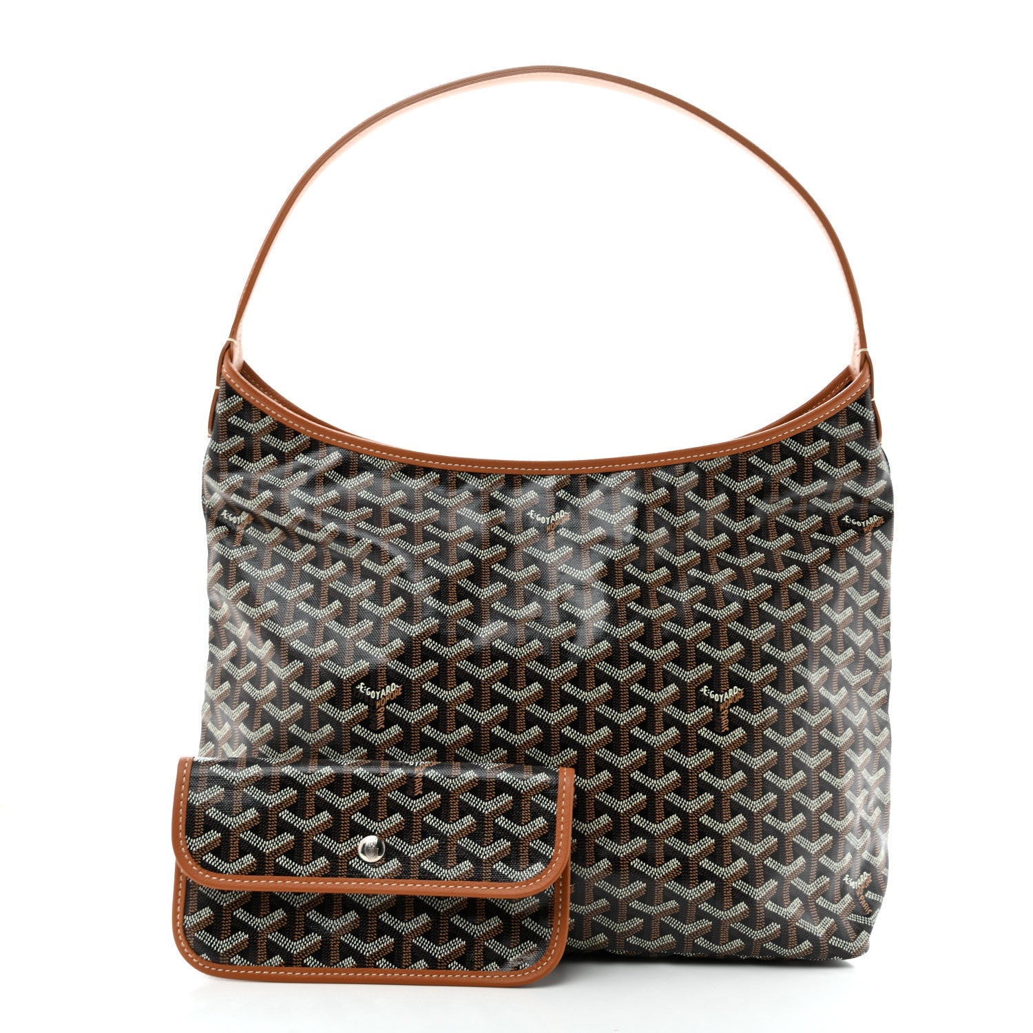 Goyard Goyardine Boheme Hobo Black Gold