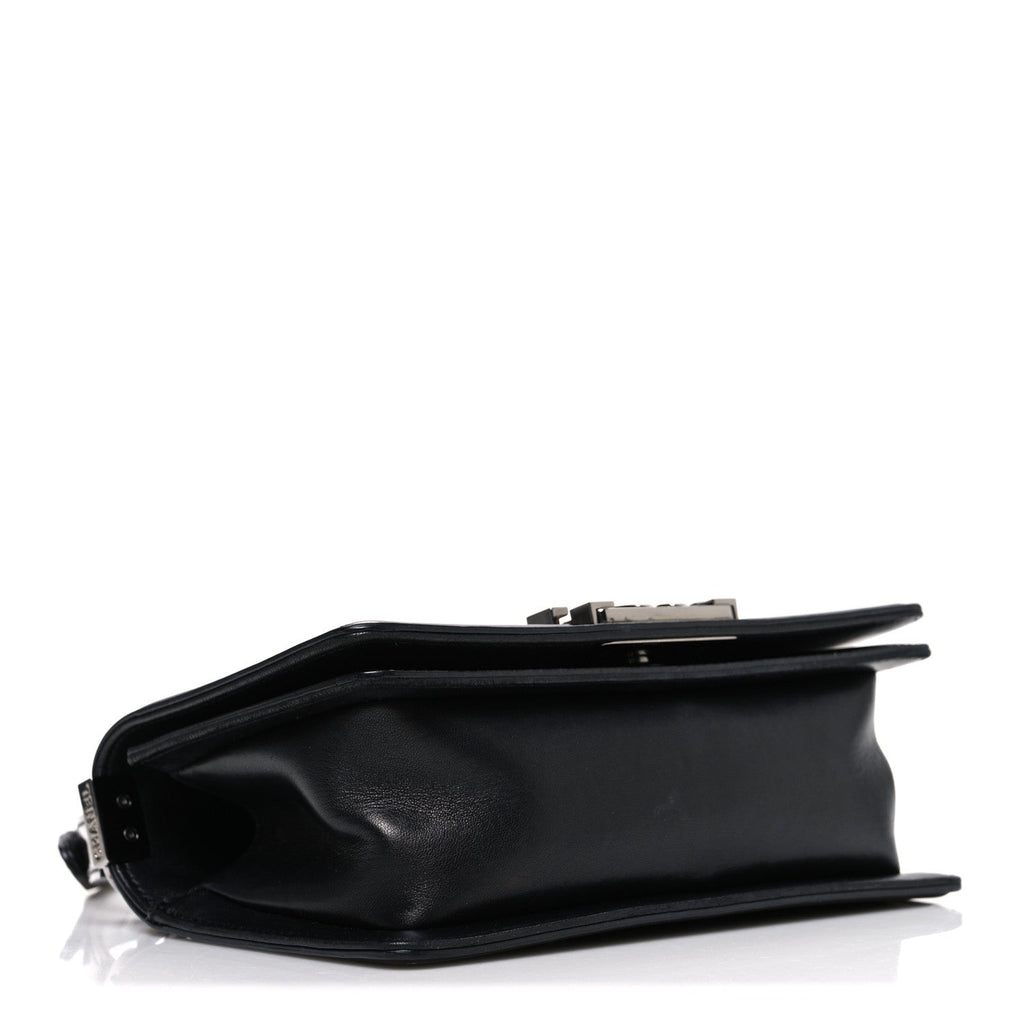 Chanel Patent Calfskin Quilted Small Boy Flap Burgundy