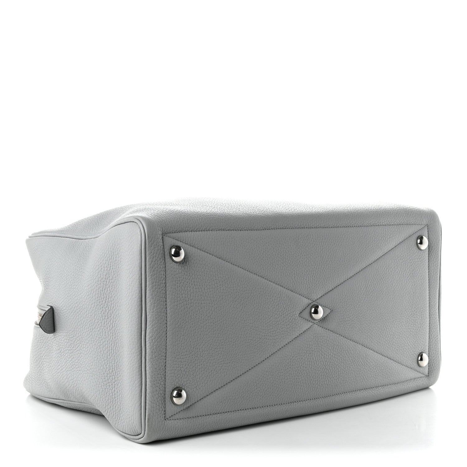Hermès Taurillon Clemence Victoria II 43 Travel Bleu Glacier