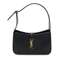 Saint Laurent Smooth Calfskin Le 5 A 7 Hobo Black