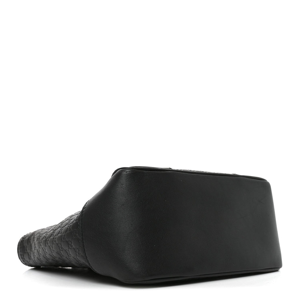 Gucci Microguccissima Small Bree Tote Black