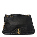Saint Laurent Lambskin Matelasse Monogram Large Jamie 4.3 Black