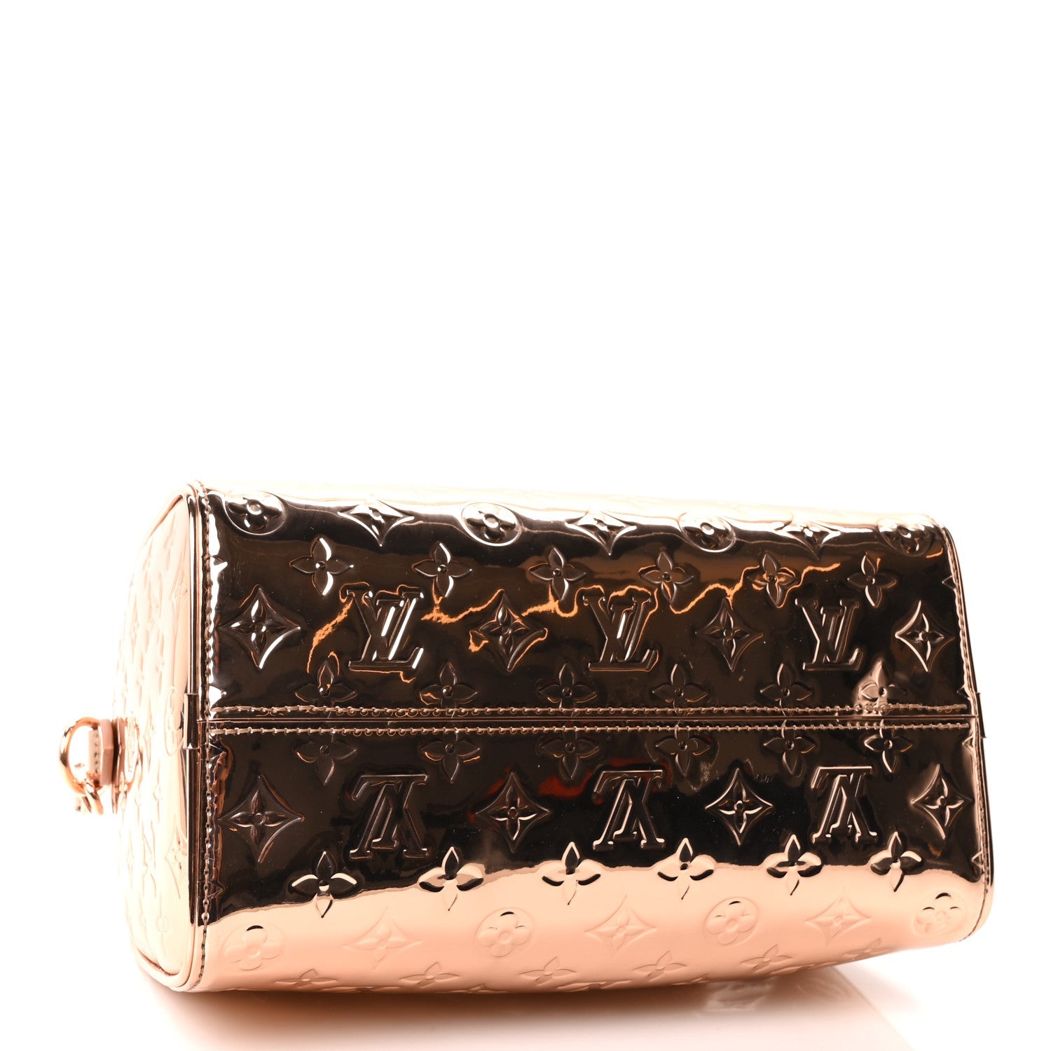 Louis Vuitton Monogram Miroir Speedy Bandouliere 25 Copper