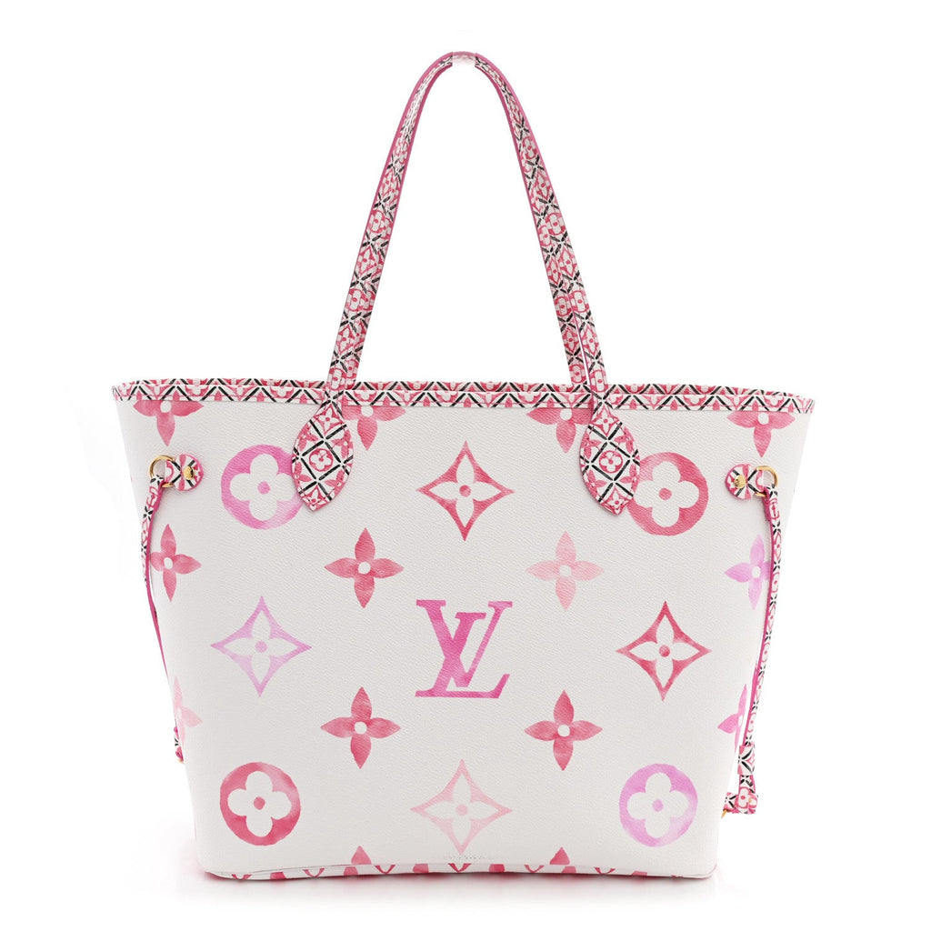 Louis Vuitton Monogram Giant By The Pool 2.0 Neverfull MM Rose