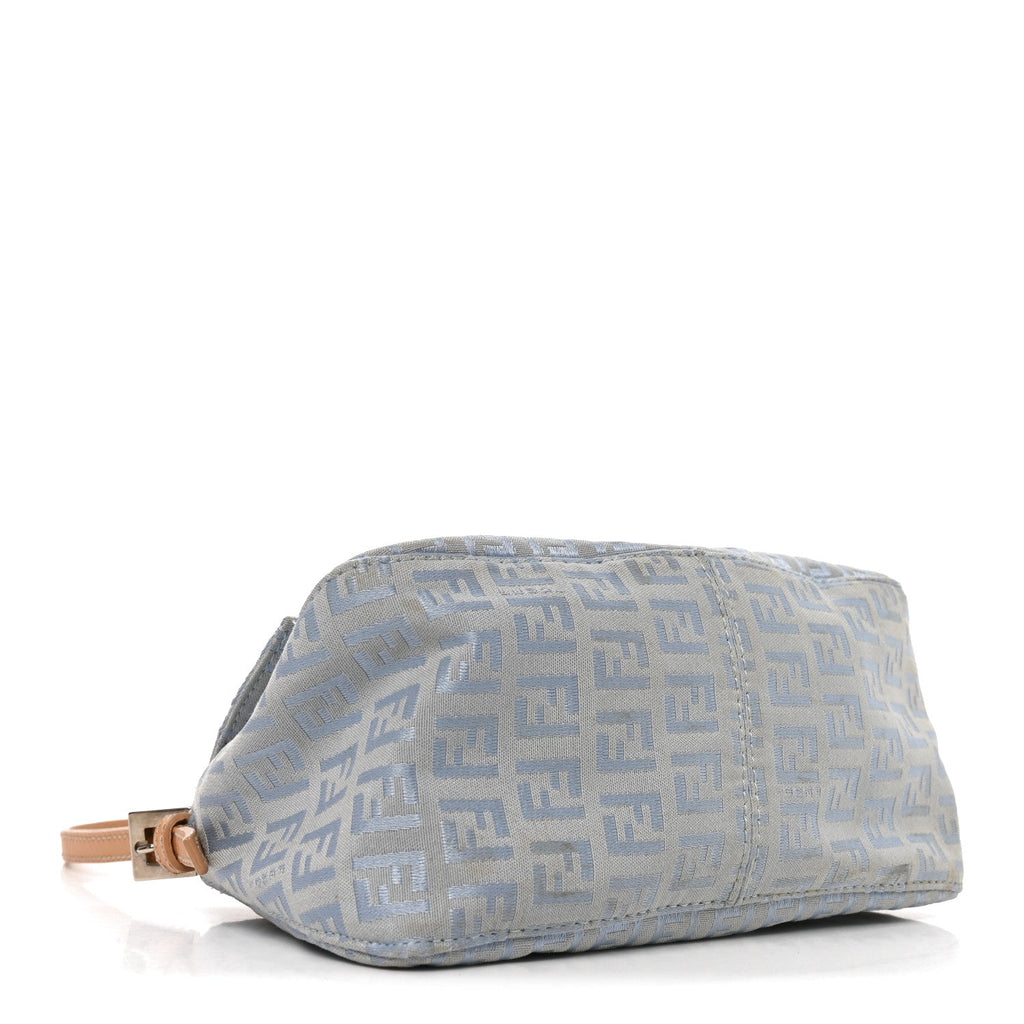 Fendi Zucchino Mini Mama Baguette Blue