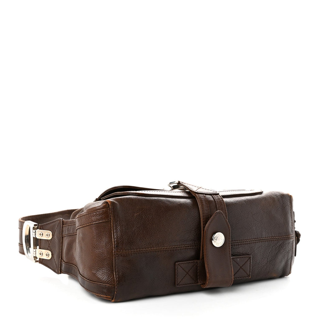 Dior Calfskin Flight East West Bag Brown