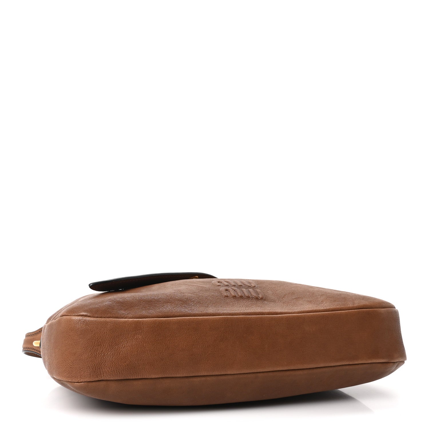 Miu Miu Nappa Aviator Regular Aventure Shoulder Bag Rovere