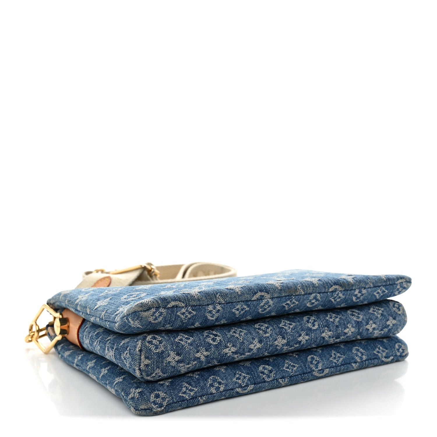 Louis Vuitton Monogram Denim Coussin PM Blue
