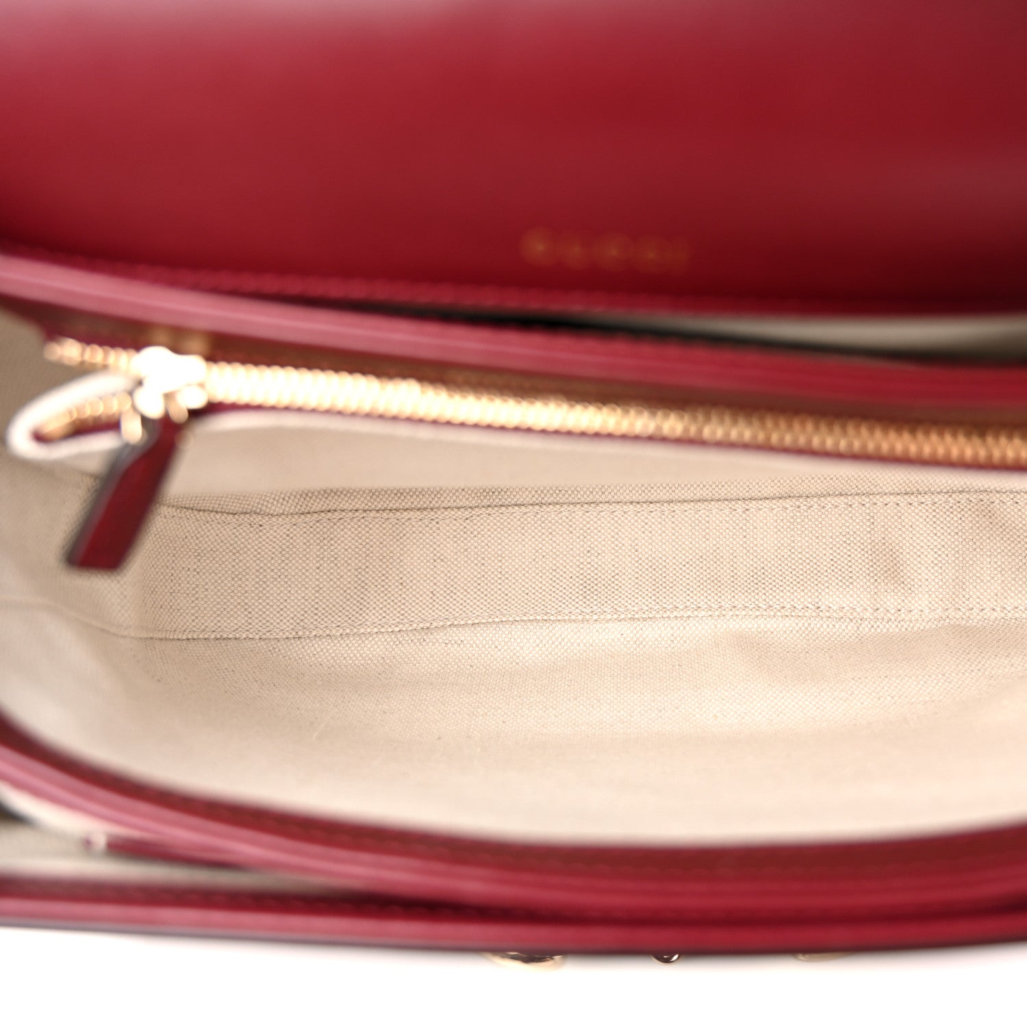Gucci Arabella Calfskin Horsebit 1955 Soft Medium Shoulder Bag Rosso Ancora