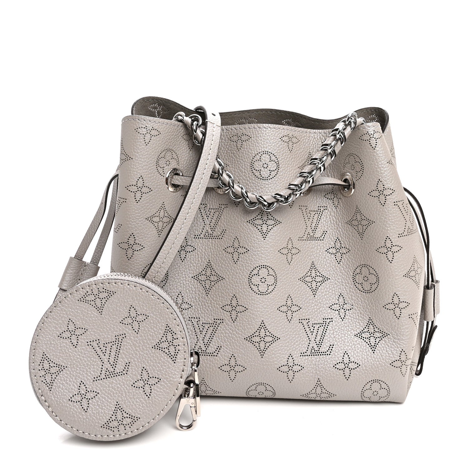 Louis Vuitton Metallic Mahina Bella Gris Souris