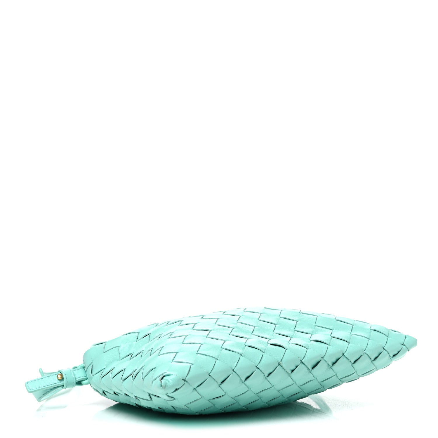 Bottega Veneta Calfskin Intrecciato Mini Hop Green Oasis