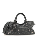 Balenciaga Agneau Giant 21 Silver Hardware Part Time Anthracite