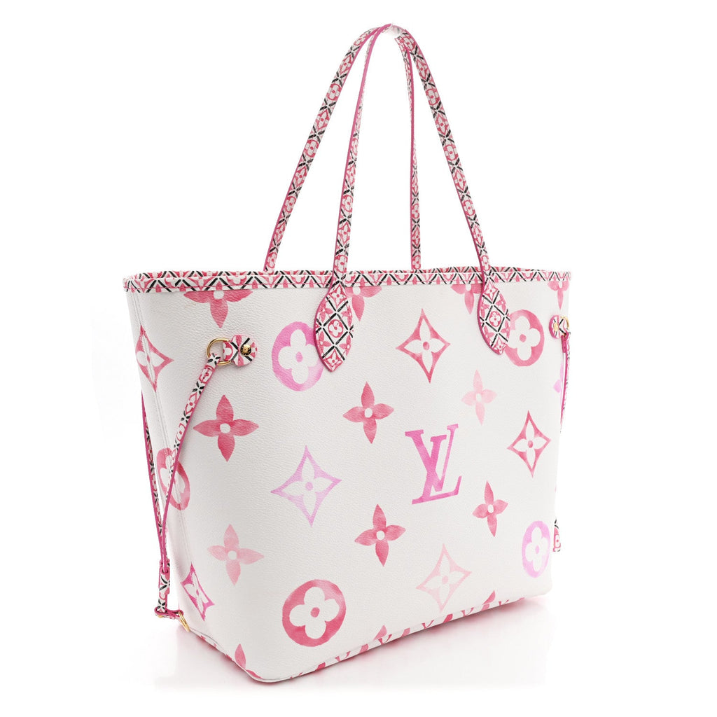 Louis Vuitton Monogram Giant By The Pool 2.0 Neverfull MM Rose