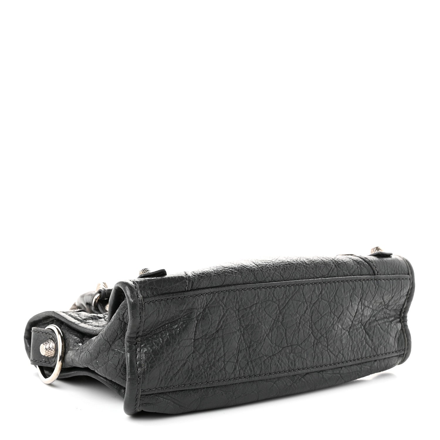 Balenciaga Agneau Giant 12 Silver Hardware Mini City Gris Fossile