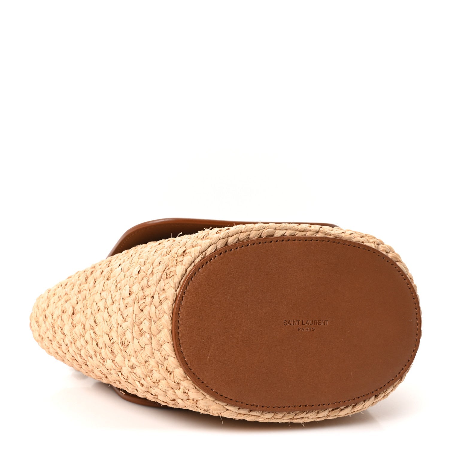 Saint Laurent Raffia Calfskin Mini Manon