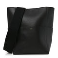 Celine Soft Grained Calfskin Sangle Bucket Bag Black