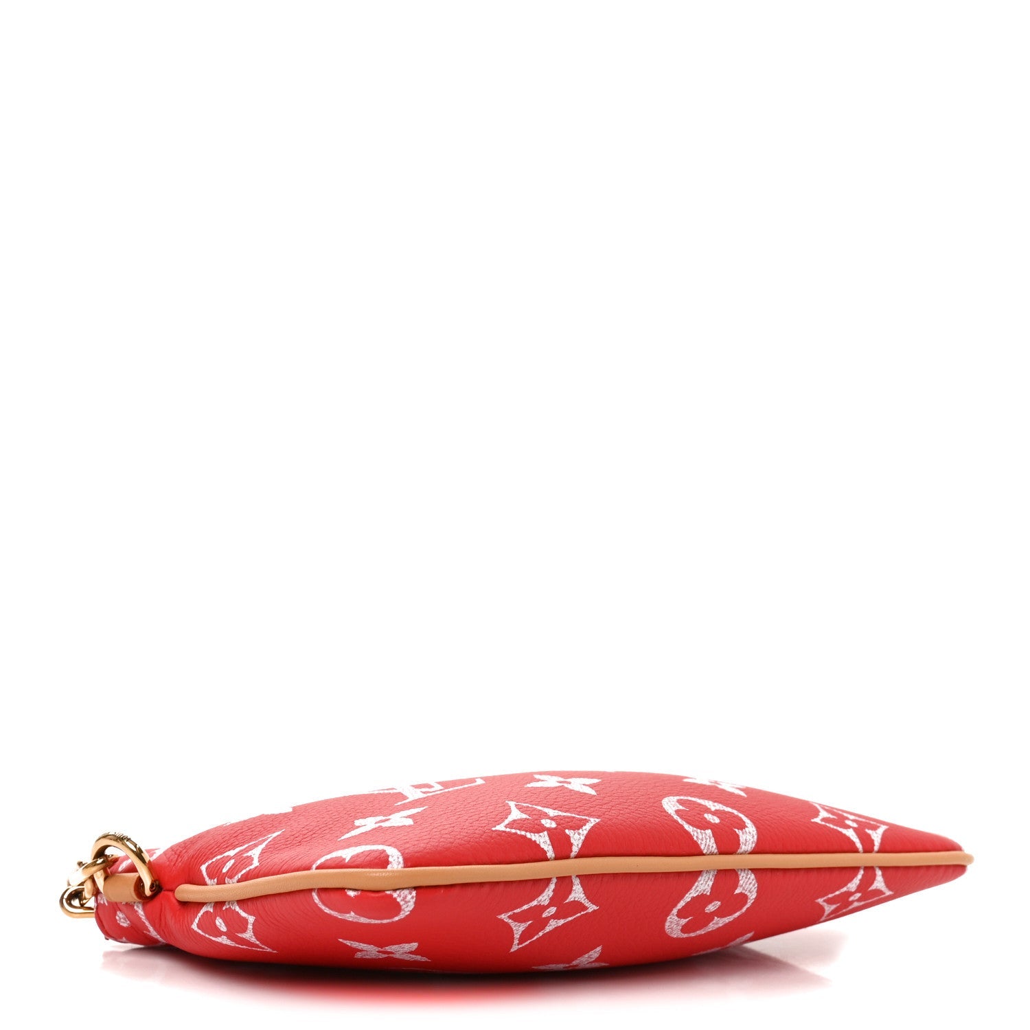Louis Vuitton Calfskin Monogram Speedy P9 Bandouliere 50 Pochette Red