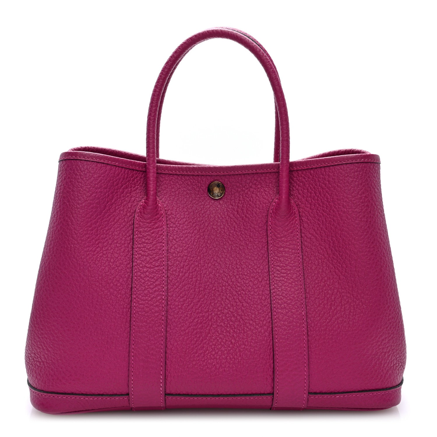 Hermès Vache Country Garden Party 30 TPM Rose Pourpre