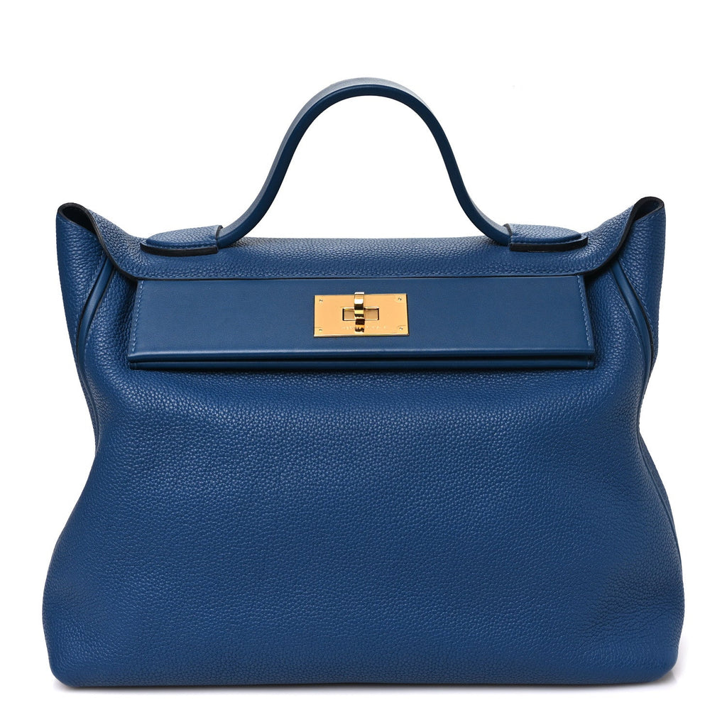 Hermès Togo Swift 24/24 35 Deep Bleu